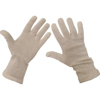 Armáda ČR Rukavice prstové AČR pletené bílé použité