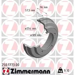 Brzdový buben ZIMMERMANN 250.1773.00