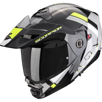 Helma na motorku SCORPION přilba ADX-2 Galane grey/black/neon yellow - XL