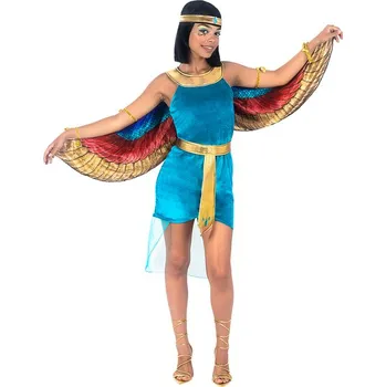Karnevalový kostým Funiglobal - Plus size kostým egyptská Nefertiti pro ženy - XL