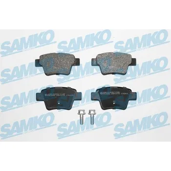 Brzdová destička Sada brzdových destiček, kotoučová brzda SAMKO 5SP1278