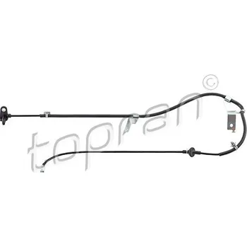 Brzdový systém Snímač, počet otáček kol TOPRAN 623 008