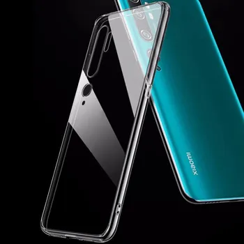 Pouzdro na mobilní telefon Silikonový obal pro Xiaomi Mi Note 10 (Pro) - průhledný