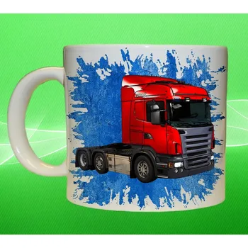 hrnek s náklaďákem SCANIA XI