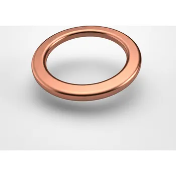 Teplovodivá podložka Měděné ploché těsnění - mezikruží, vnější průměr 29mm, vnitřní průměr 22mm, síla 1,5mm, DIN 7603 A