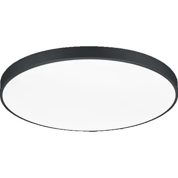 Trio 627417532 LED stropní svítidlo Waco 2x51W | 12400lm | 2300K+3000K+4000K - DIP Switch, stmívatelné, černá + STOLNÍ OTOČNÝ VENTILÁTOR BERGEN - NASTAVITELNÝ, BÍLÝ