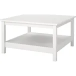 FALCO Bílý konferenční stolek Real z lamina, 81x81x45 cm, moderní design