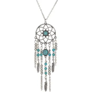 Řetízek Náhrdelník a přívěsek lapač snů
