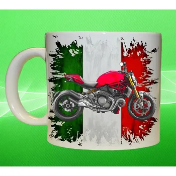 hrnek DUCATI Monster (hrnek s motorkou)