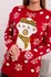 Dámský svetr KESI Vánoční svetr s medvídkem červený uni