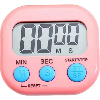 Kuchyňská minutka ALTRO Digitální kuchyňská minutka magnetická JS-118-růžová Skladem v ČR