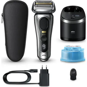 Holicí strojek Braun Series 9 Pro+ SmartCare 9567cc Wet&Dry stříbrný + dárek dle volby