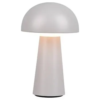 Venkovní osvětlení Trio R52176177 LED venkovní stolní svítidlo Lennon 1x2W | 180lm | 3000K | IP44 - 4 fázový dotykový stmívač, baterie, USB, šedá + K nákupu nad 3000 Kč dárek zdarma