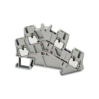 NSYTRP24D Linergy vtlačovací svorka, 2 patra, 4 body 2,5mm2 šedá, Schneider Electric