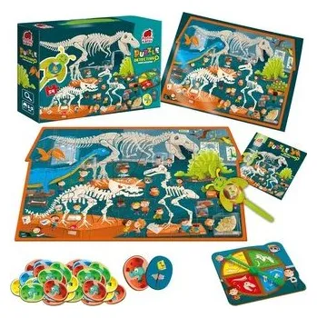 Puzzle Puzzle edukacyjne Detective - Dino Museum
