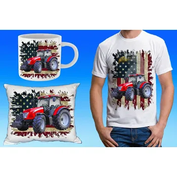 Pánské tričko McCormick dárkový set s traktorem 164 (dárkový set s traktorem )