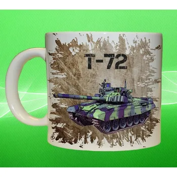 hrnek s tankem T-72 I 450ml (army hrnek vojenský hrneček)