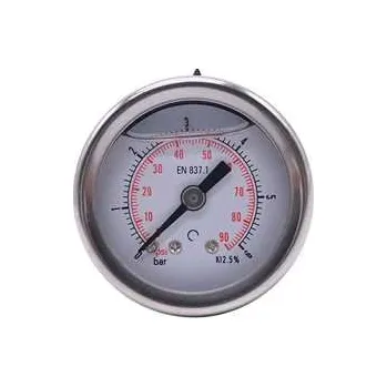 INAIRCOM Manometr glycerinový zadní vývod 50mm G1/4" 0-16bar