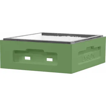 Lysoň Polystyrenový nástavek český 39 x 15, lakovaný - verze II - zelený