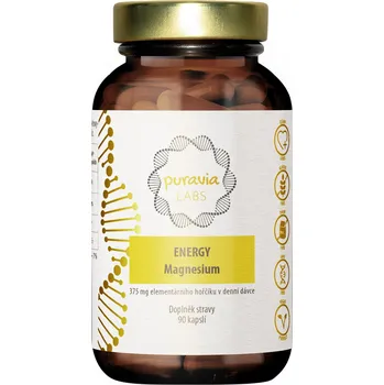 Puravia LABS Magnesium Energy, 90 kapslí