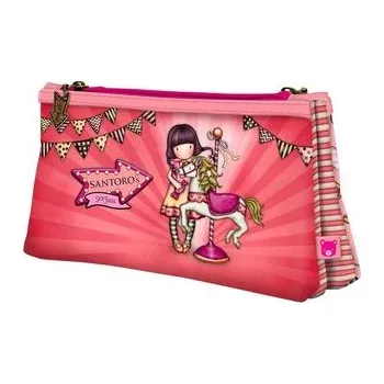 Set školních potřeb Podwójny Piórnik Gorjuss Fairground Carousel