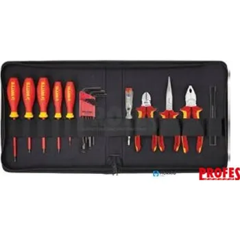 Šroubovák WITTE werkzeuge sada nářadí ELEKTRO VDE, (šroubováky, kleště, imbus sada, svítilna PEN LITE), WIT23 ELEKTRO