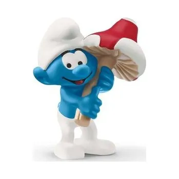 Figurka Smerf z muchomorem