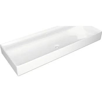 Umyvadlo Umyvadlo Jungborn NOVE odkládací plocha vpravo 121 x 46 cm lesklá bílá TC08011