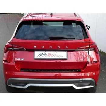 Tuning Lišta nad zadní SPZ, černý lesklý "klavírlak" - Škoda Kamiq od r.v. 2019 (Škoda Kamiq od r.v. 2019 )
