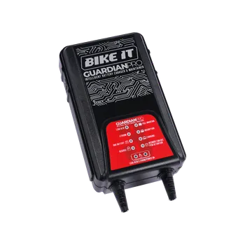 Nabíječka autobaterie Bike It Guardian Pro 3 inteligentní moto nabíječka a udržovačka baterií 12/14.4V 3.8A BCH130