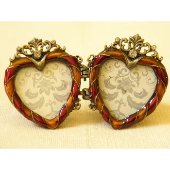 Rám na obraz KOVOVÝ RÁMEČEK SE ŠTRASOVÝMI KAMÍNKY NA OBRÁZEK I FOTO 6 x 10 cm