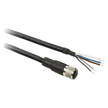 elektrický kabel XZCP11V12L20 Konektor M12- 5 pinů, s kabelem - 20m - PUR - přímý, Schneider Electric