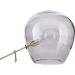 Šedá stolní lampa Globe