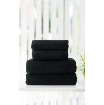 Ručník LUIN LIVING luxusní ručníky / osušky, černé - LUI-RUCOSU-CERN