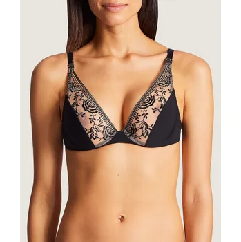 Souprava dámského spodního prádla Podprsenka AUBADE (PF12-02), Velikost 75C, Barva černá