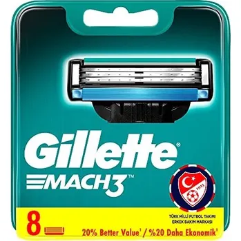 Holicí strojek Holicí hlavice pro muže GILLETTE Mach3 8 kusů