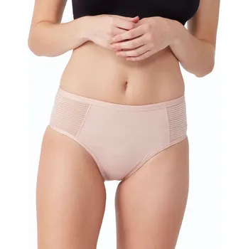 Menstruační kalhotky Menstruační kalhotky Love Luna LUXE Midi Putty Pink (LOVE016PP) XL