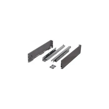 Nábytkové kování K-strongmax 16 121/350mm 40kg, tmavě šedá