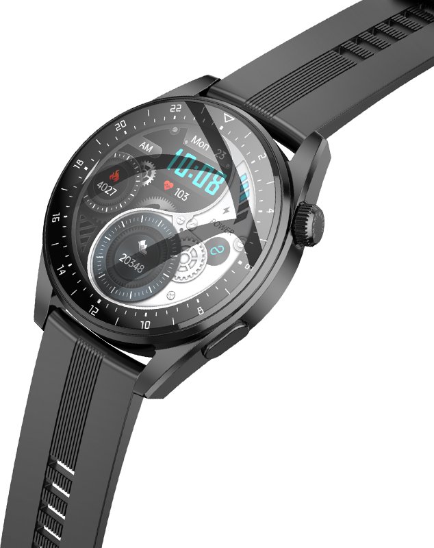 Foto Chytré hodinky HOCO Smart Watch Y9 černé - Zbozi.cz