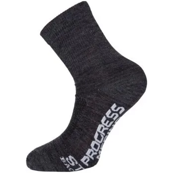 Pánské ponožky MANAGER MERINO LITE ponožky s merino vlnou šedá 43-47
