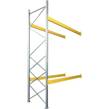 Dílenský regál Přídavný paletový regál 240x182x110 cm 2 police