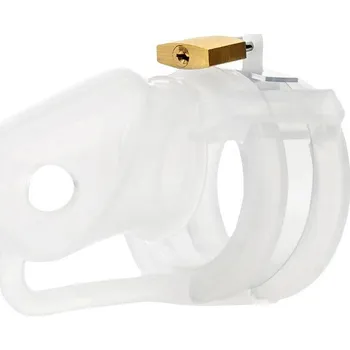 Vibrátor Rimba P-Cage PC05 Soft Silicone Penis Cage Transparent