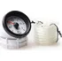 Tuning Auto Gauge AGTBOW-12BAR ukazatel tlaku turba bílý
