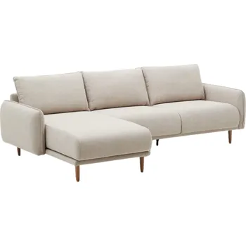 Pohovka Kave Home Rohová pohovka Carlota 260 cm, levá/pravá