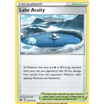Sběratelská karetní hra Lake Acuity 160/196 - Lost Origin Typ karty: Non-Holo