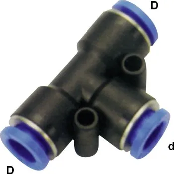 Příslušenství k čerpadlu STNC T-spojka redukovaná pro hadičky 8mm, odbočka 4mm