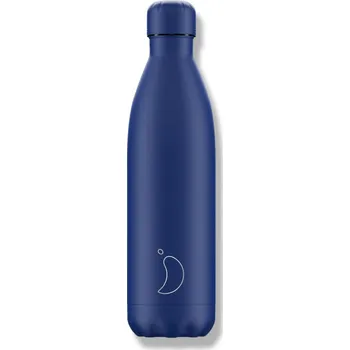 Termoska Termoláhev Chilly's Bottles - celá modrá - matná 750ml, edice Original