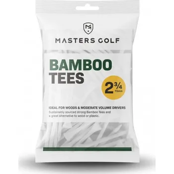 Golfová tyčka Masters Golf MASTERS bambusová golfová týčka 70mm (20ks)