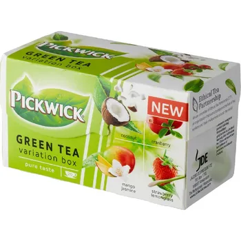 Čaj čaj Pickwick Zelené variace s ovocem, 20x2g