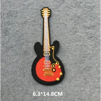Nášivka Nášivka nažehlovací Electric Guitar 14,8x6,3 - barevná